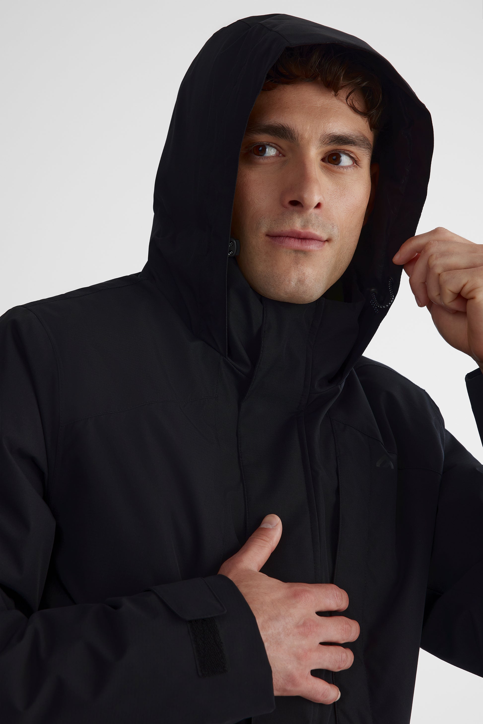 Manteau coquille - Homme && NOIR