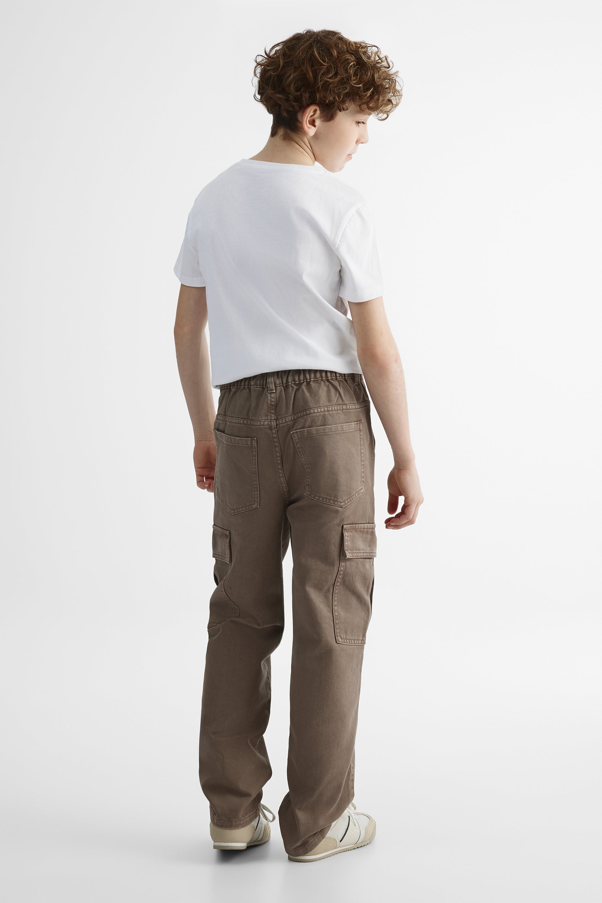 Jeans en denim bull léger - Ado garçon && BRUN
