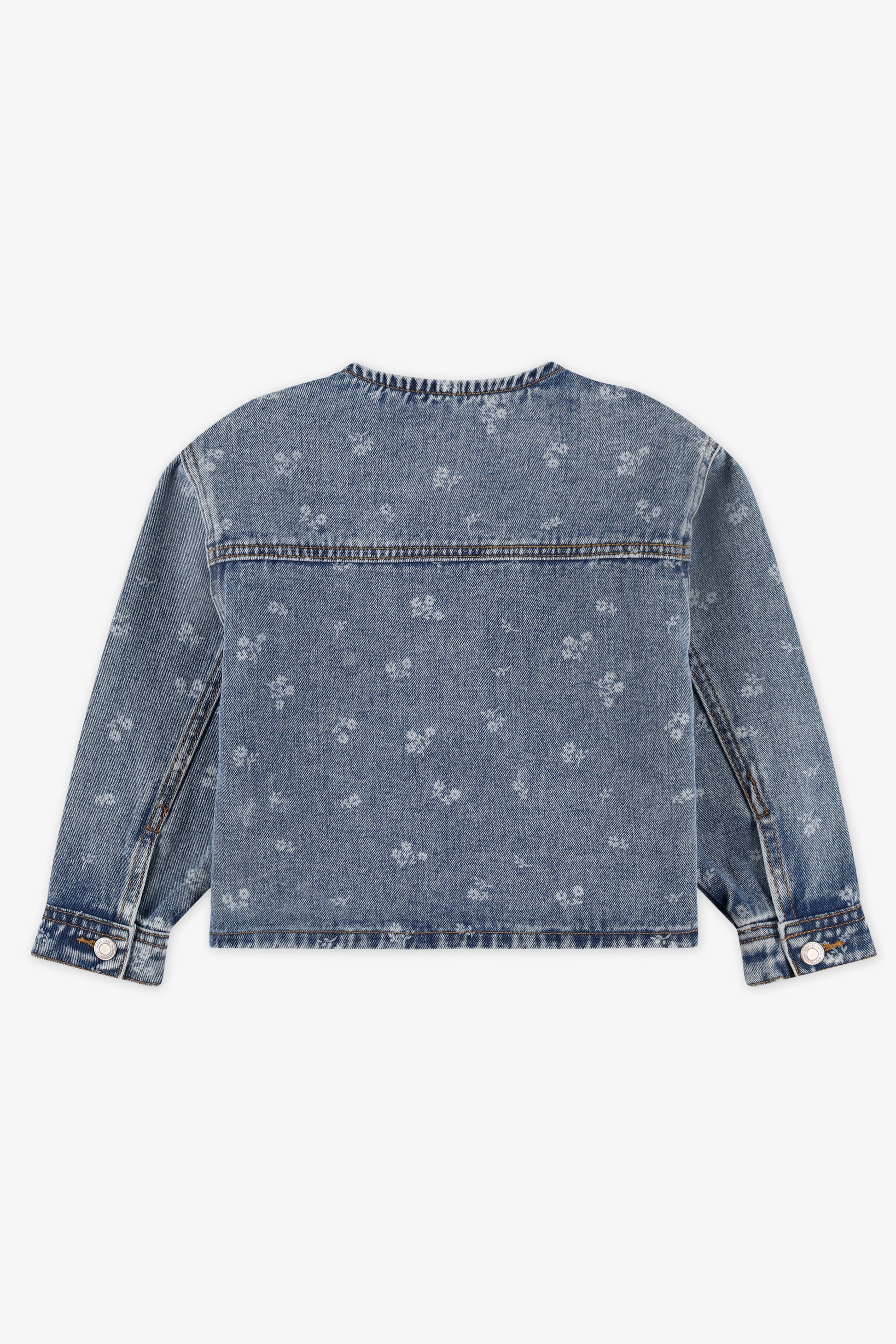 Veston en denim classique - Enfant fille && DENIM/MULTI