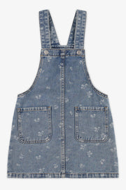 Robe salopette évasée en denim - Enfant fille && DENIM/MULTI