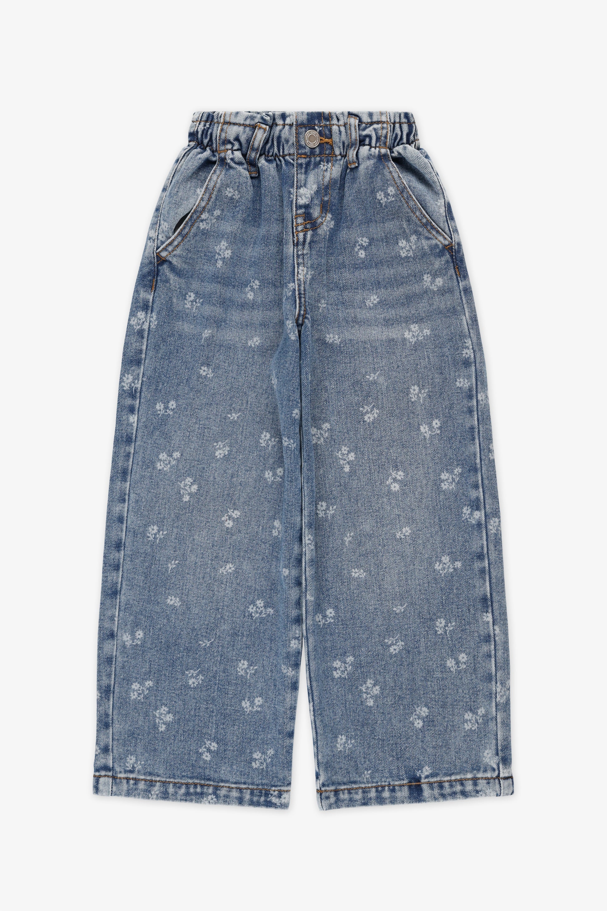 Jeans en denim tendance - Enfant fille && DENIM/MULTI