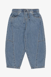 Jeans en denim clair léger - Enfant fille && DENIM MOYEN