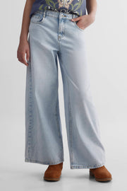 Jeans en denim signature - Ado fille && DENIM PALE