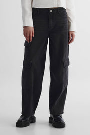 Jeans denim slim - Ado fille && DENIM NOIR