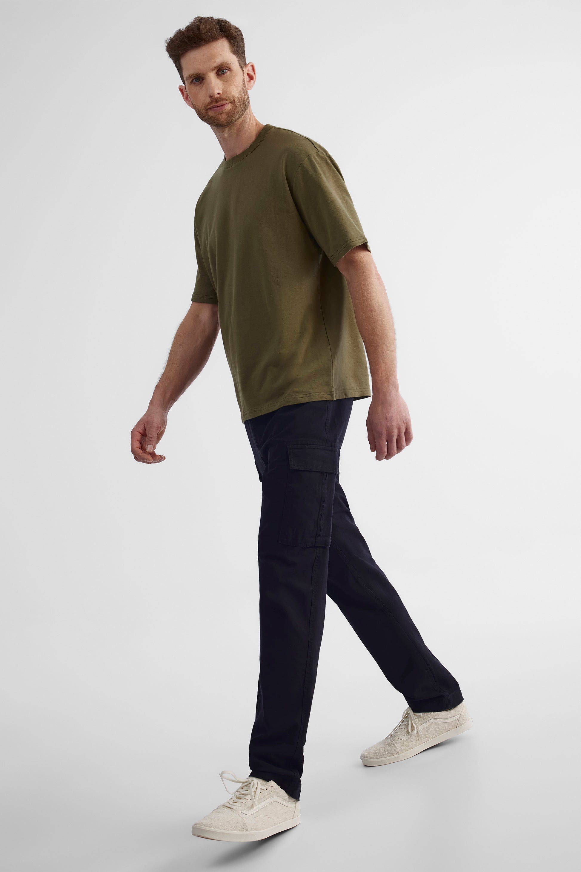 T-shirt éponge BLUMIND - Homme && OLIVE