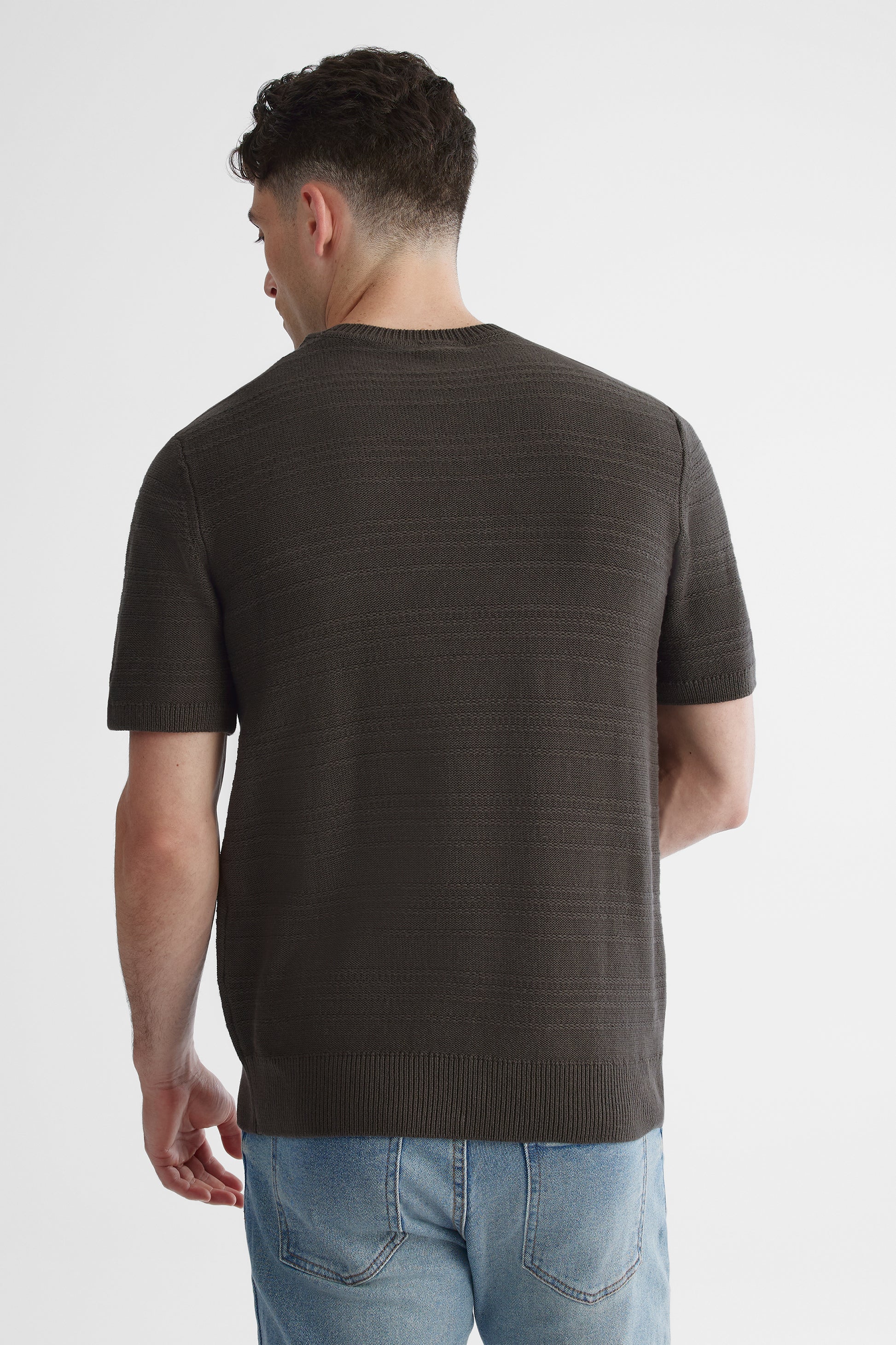 Chandail tricoté BLUMIND - Homme && CHARBON