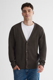 Cardigan tricoté BLUMIND - Homme && CHARBON