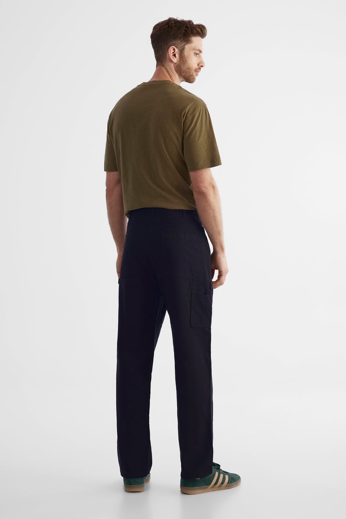 Pantalon canevas lourd BLUMIND - Homme && NOIR
