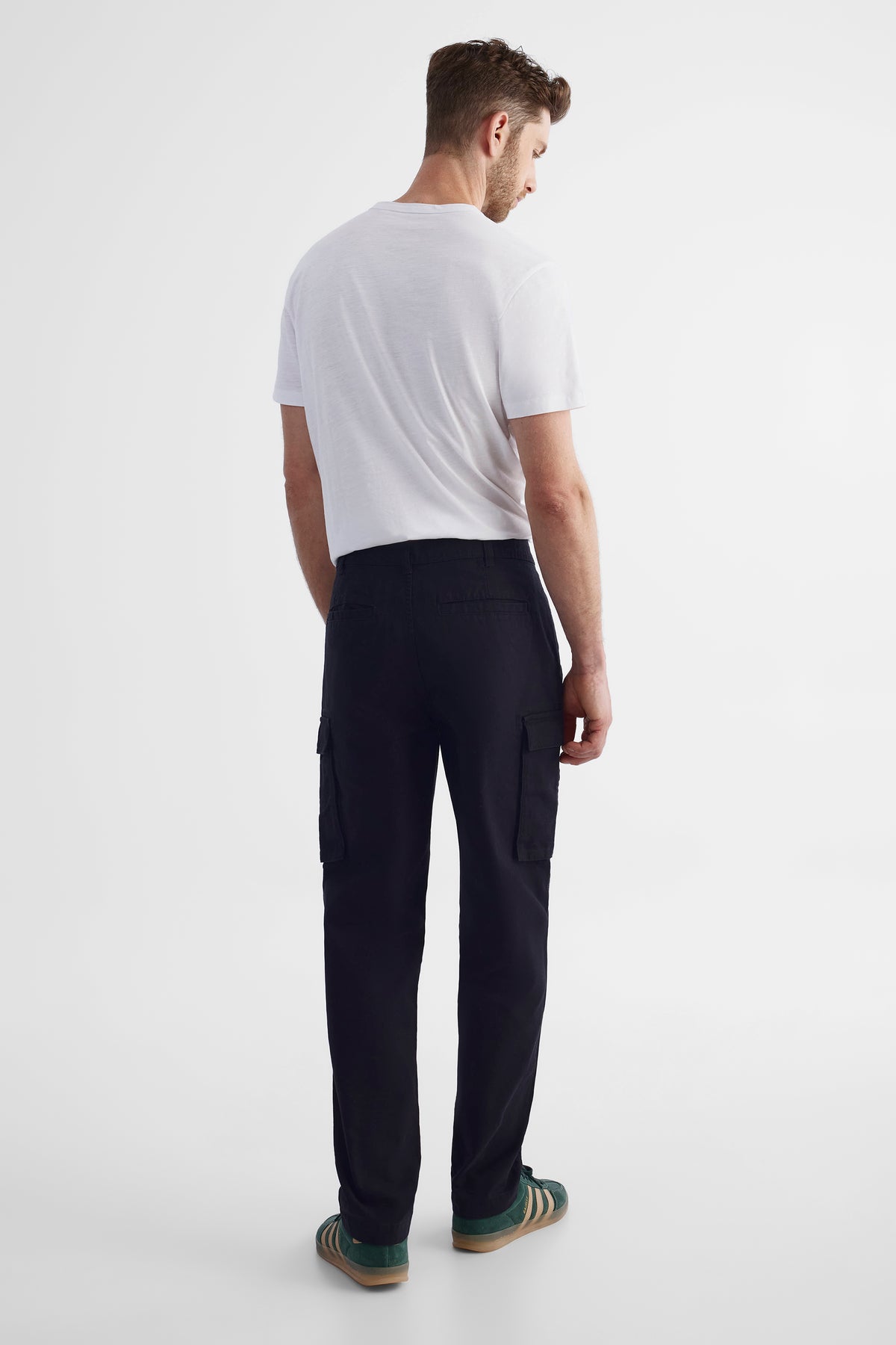 Pantalon en canevas BLUMIND - Homme && NOIR