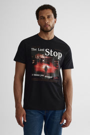 T-shirt essentiel en jersey de coton - Homme && NOIR