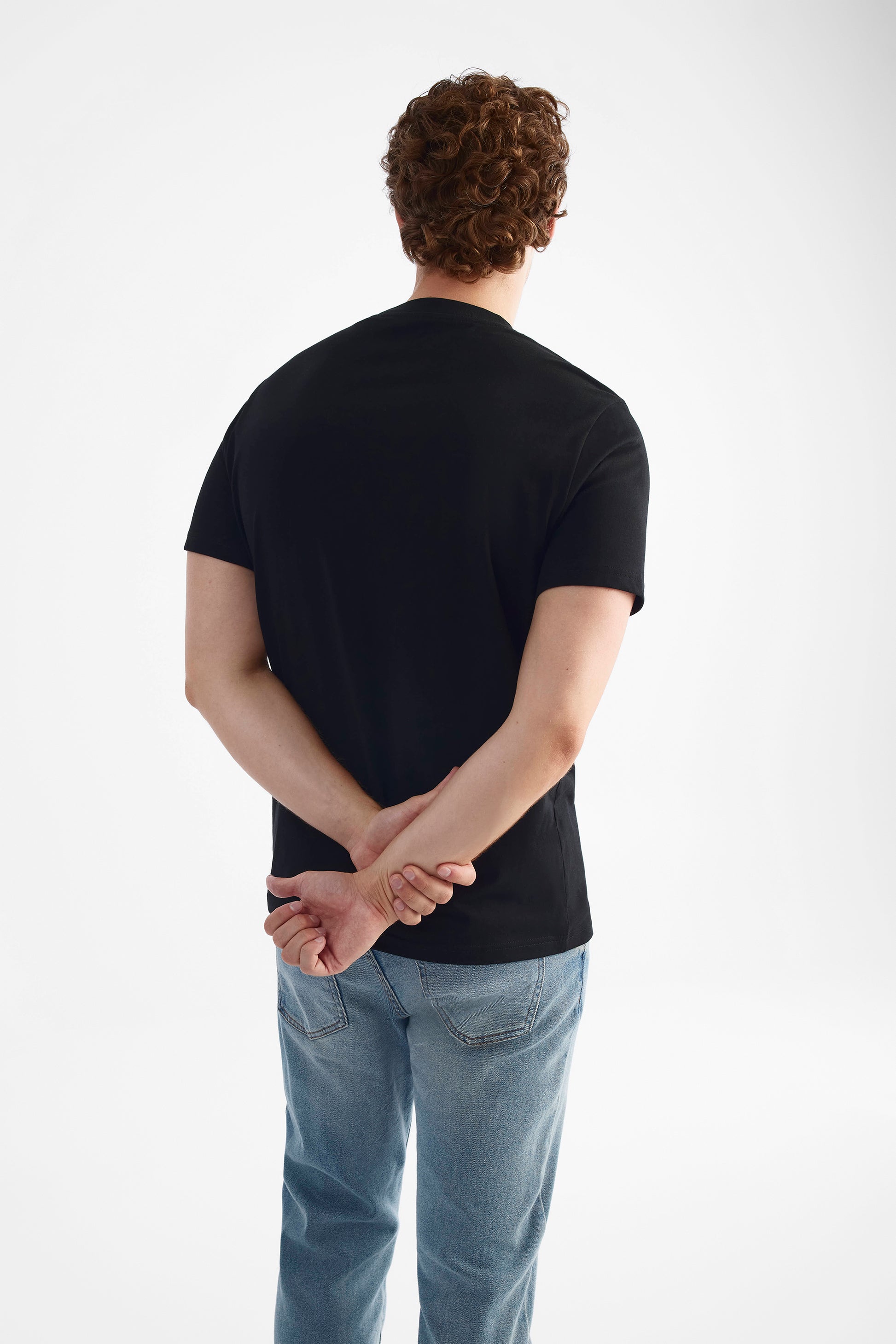 T-shirt essentiel 2/30$ - Homme && NOIR