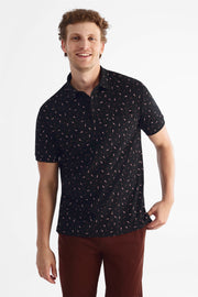 Polo en jersey de coton - Homme && NOIR/MULTI