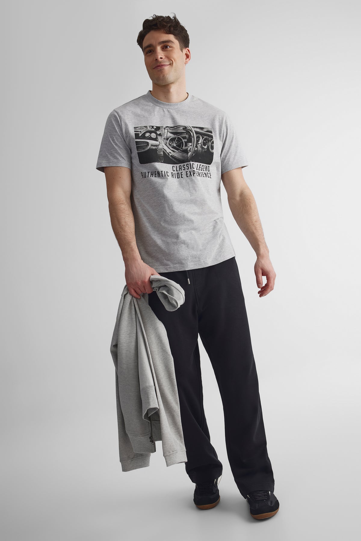 Pantalon ouaté confort - Homme && NOIR