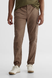 Pantalon chino extensible - Homme && TAUPE