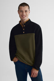 Chandail micropolaire chaud - Homme && OLIVE
