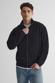 Veste ouatée à fermeture éclair - Homme && NOIR