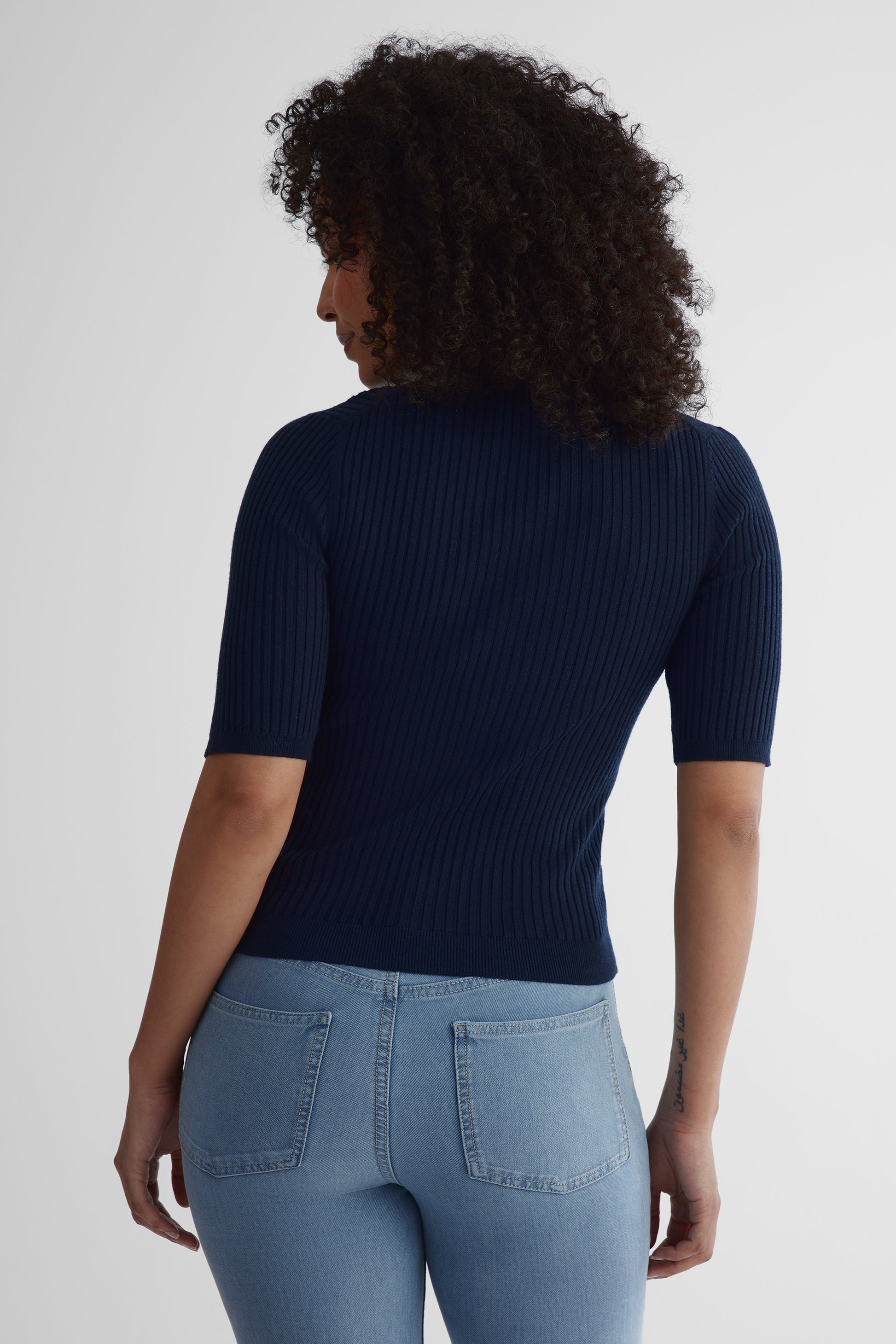 Chandail tricoté ultra doux - Femme && MARIN