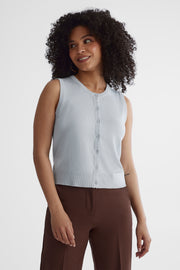 Veste en tricot fluide - Femme && GRIS