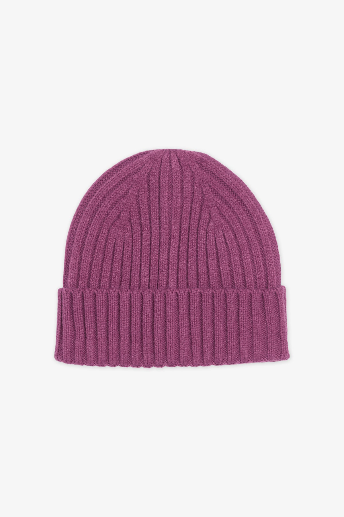 Tuque cloche TAG en tricot acrylique - Femme && MAUVE