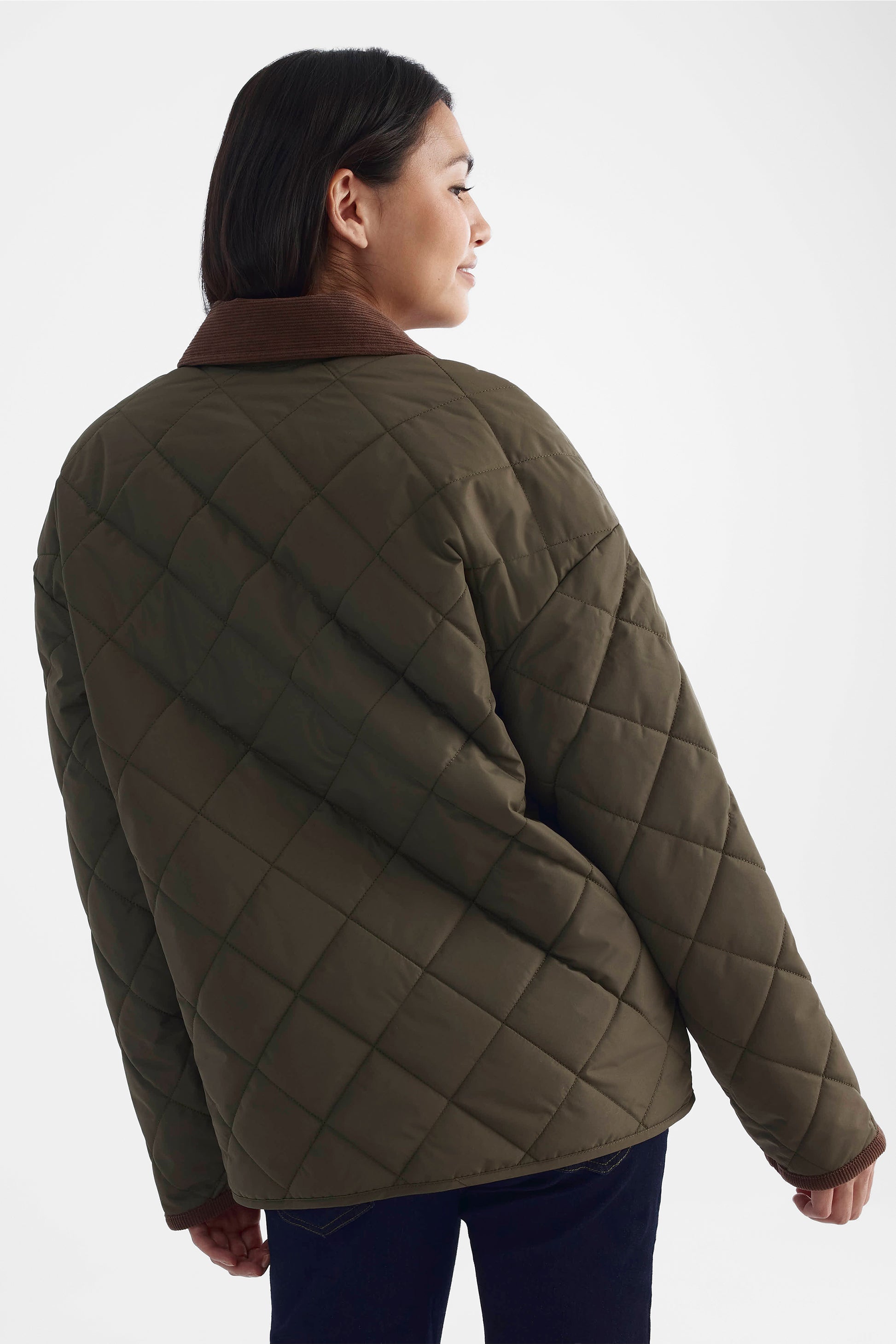 Manteau de ville TAG allure urbaine - Femme && KAKI