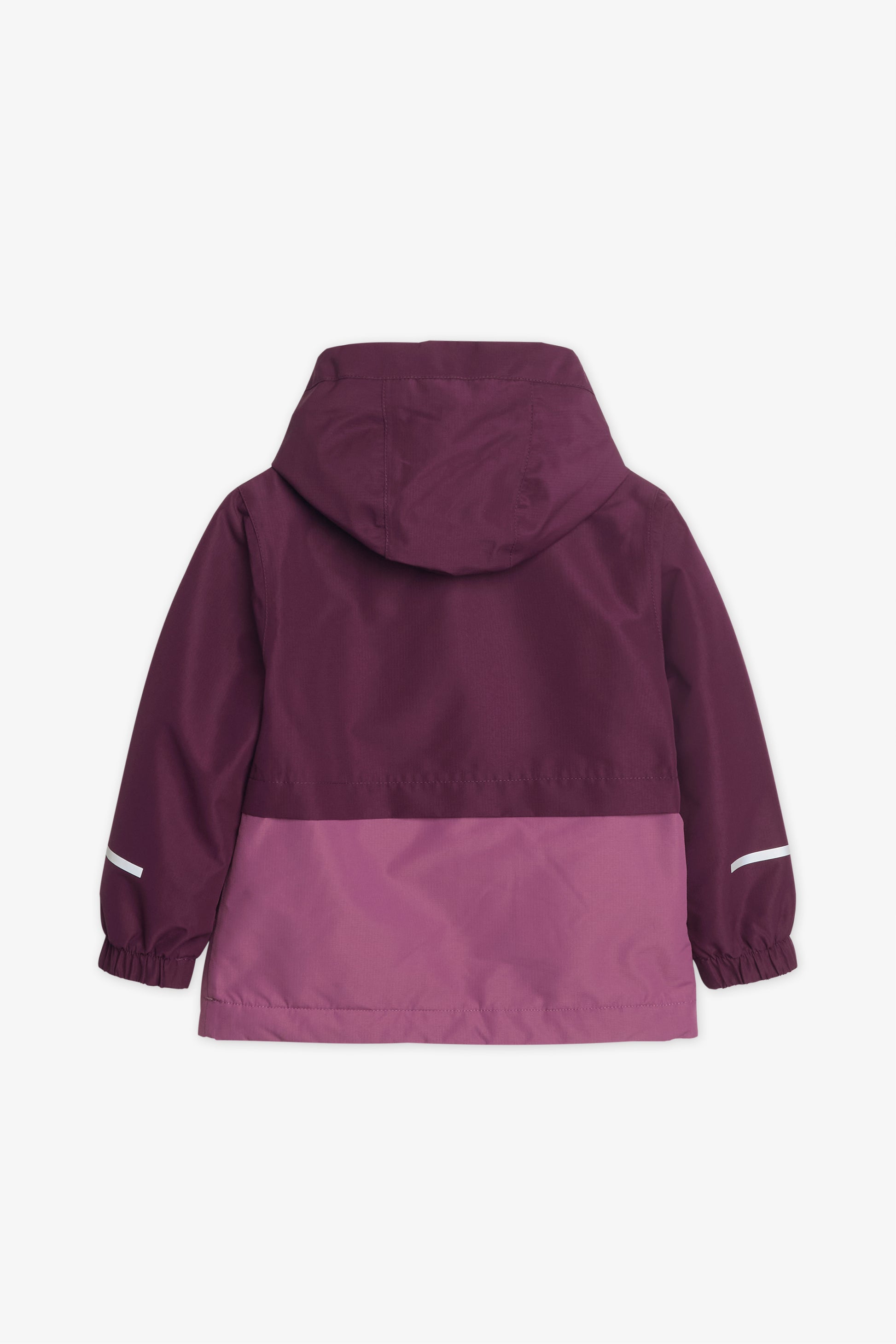 Manteau coquille BLACK MOUNTAIN de plein air - Bébé fille && PRUNE