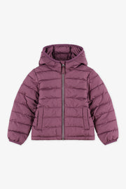 Manteau coquille TAG en taffetas - Enfant fille && MAUVE