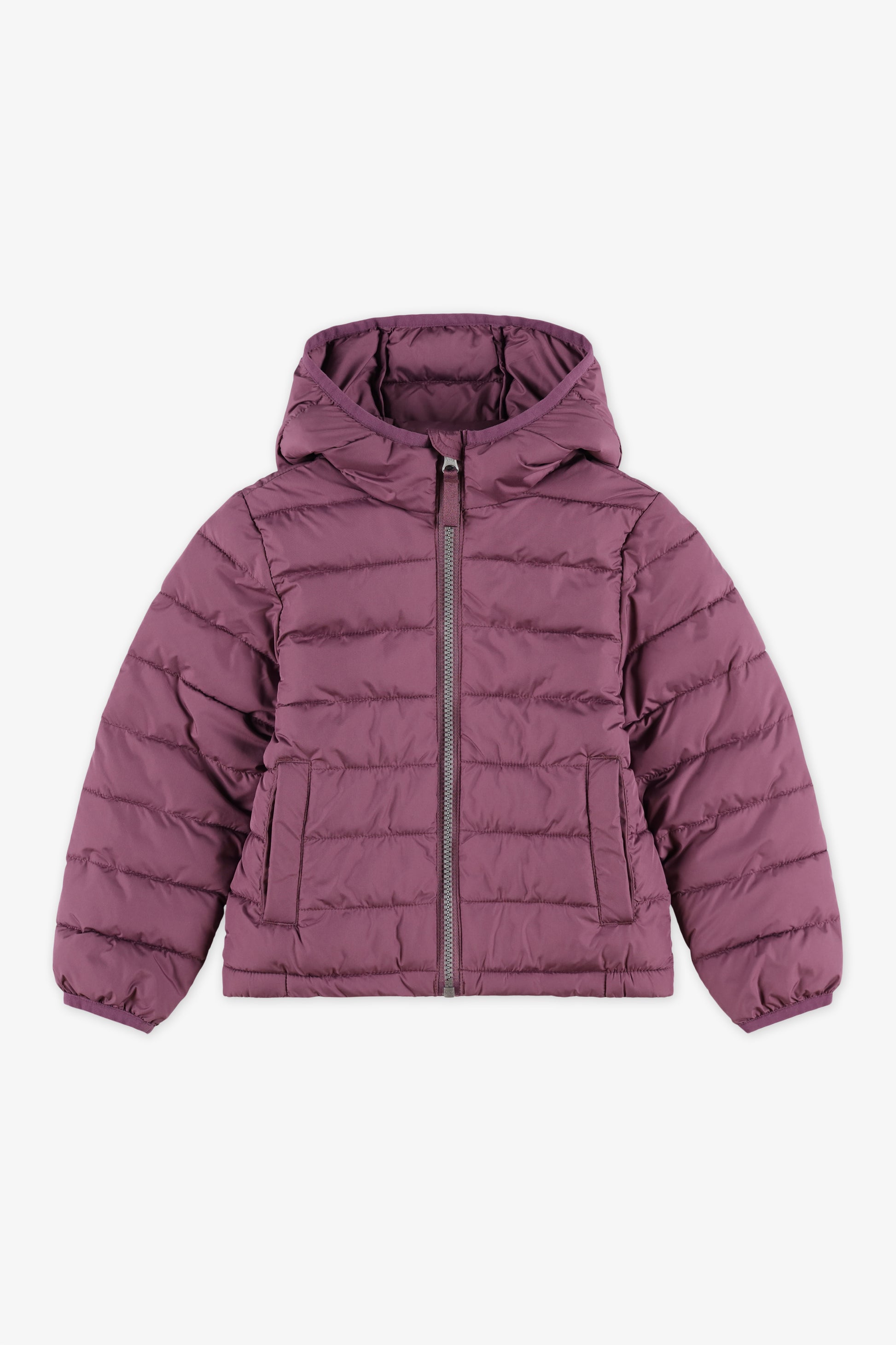 Manteau coquille TAG en taffetas - Enfant fille && MAUVE