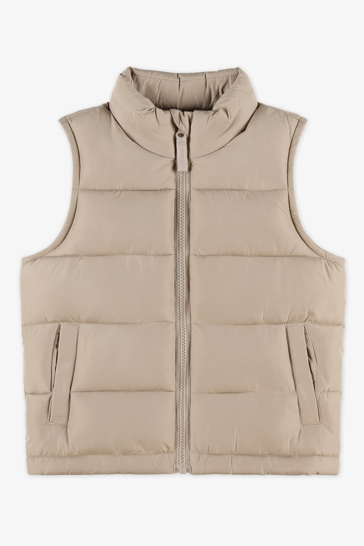 Veste TAG en taffetas - Enfant fille && BEIGE