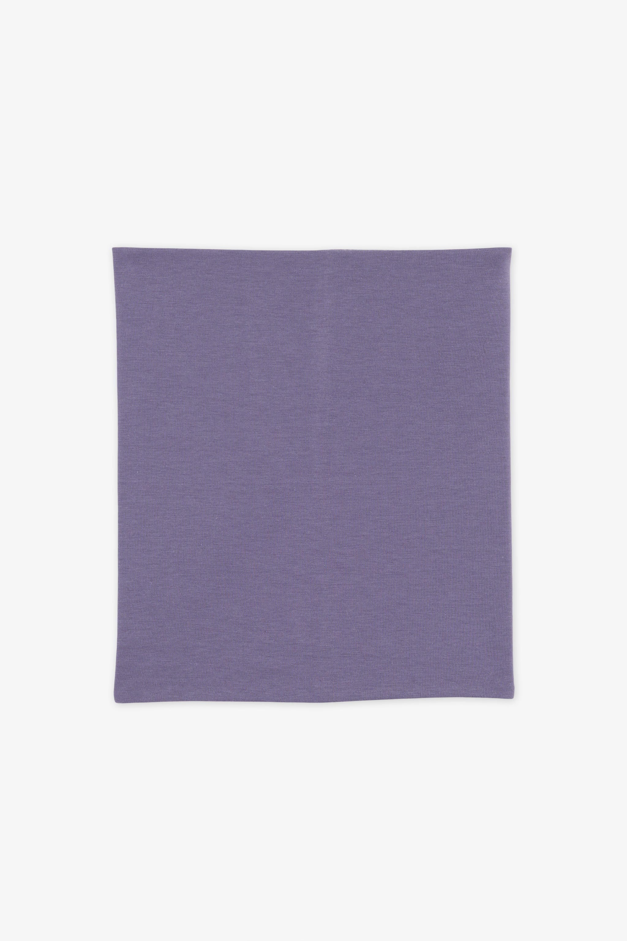 Cache-cou tube TAG en tricot extensible - Enfant fille && VIOLET