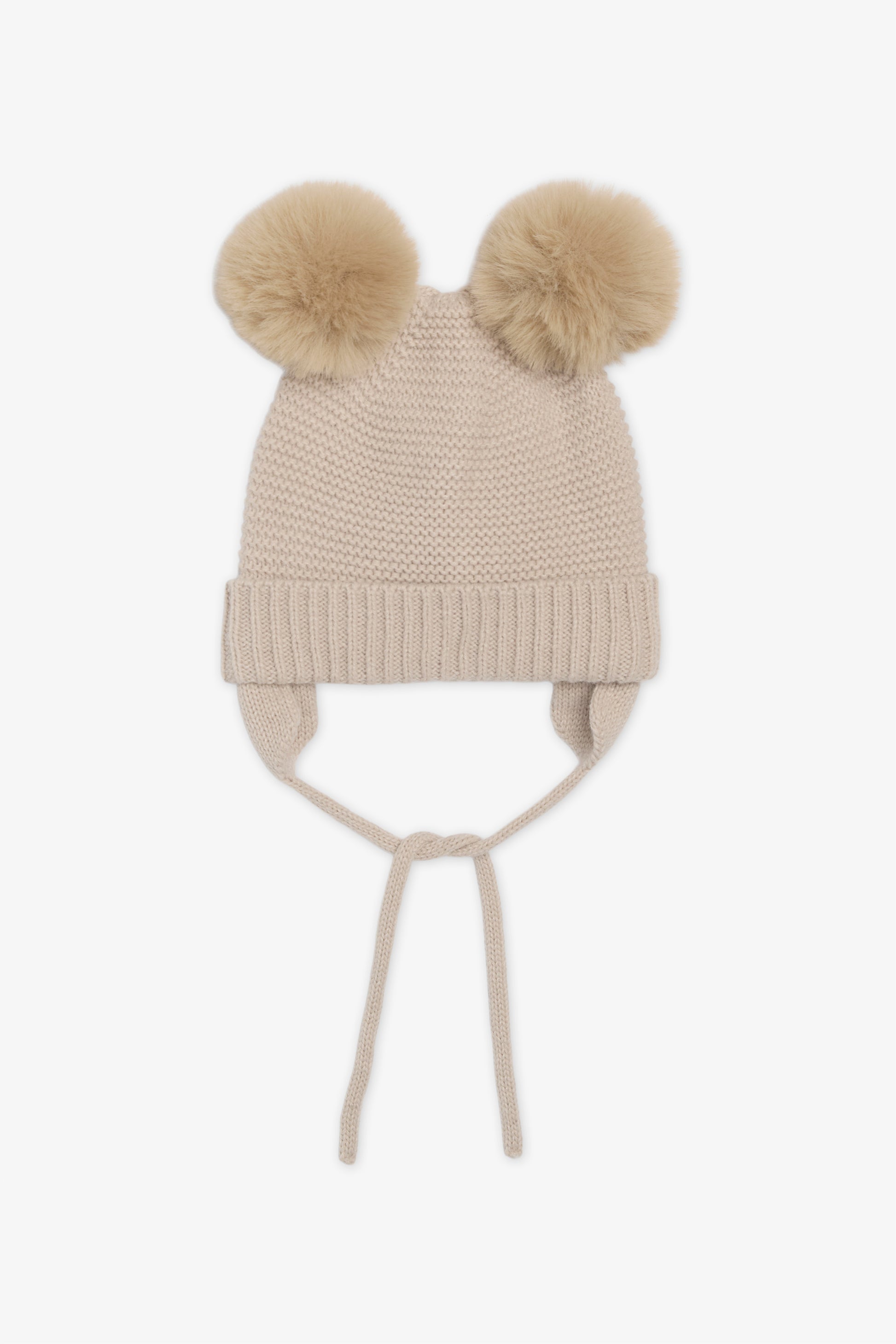 Tuque cloche TAG douce et chaude - Enfant fille && BEIGE
