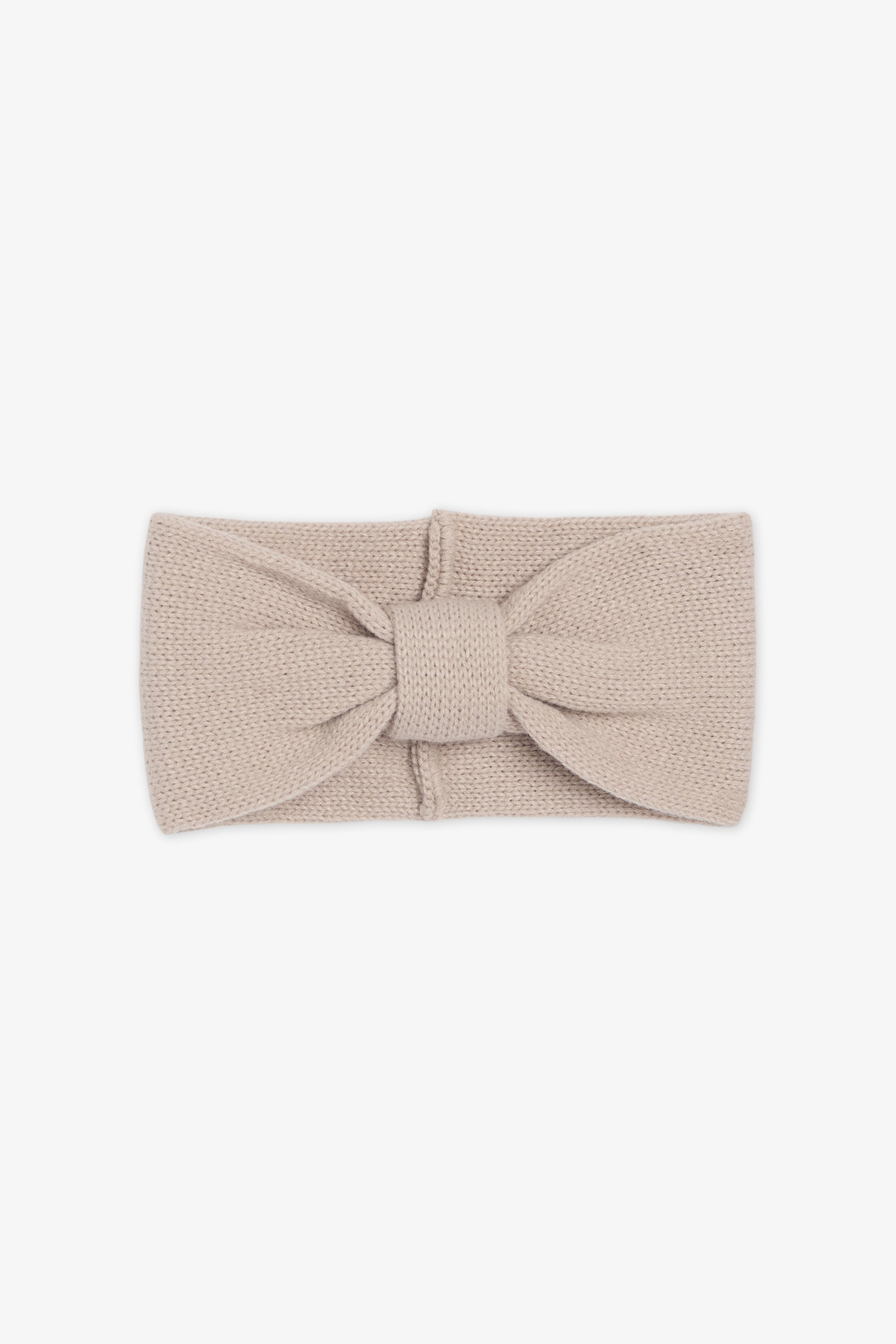 Bandeau en tricot - Enfant fille && BEIGE