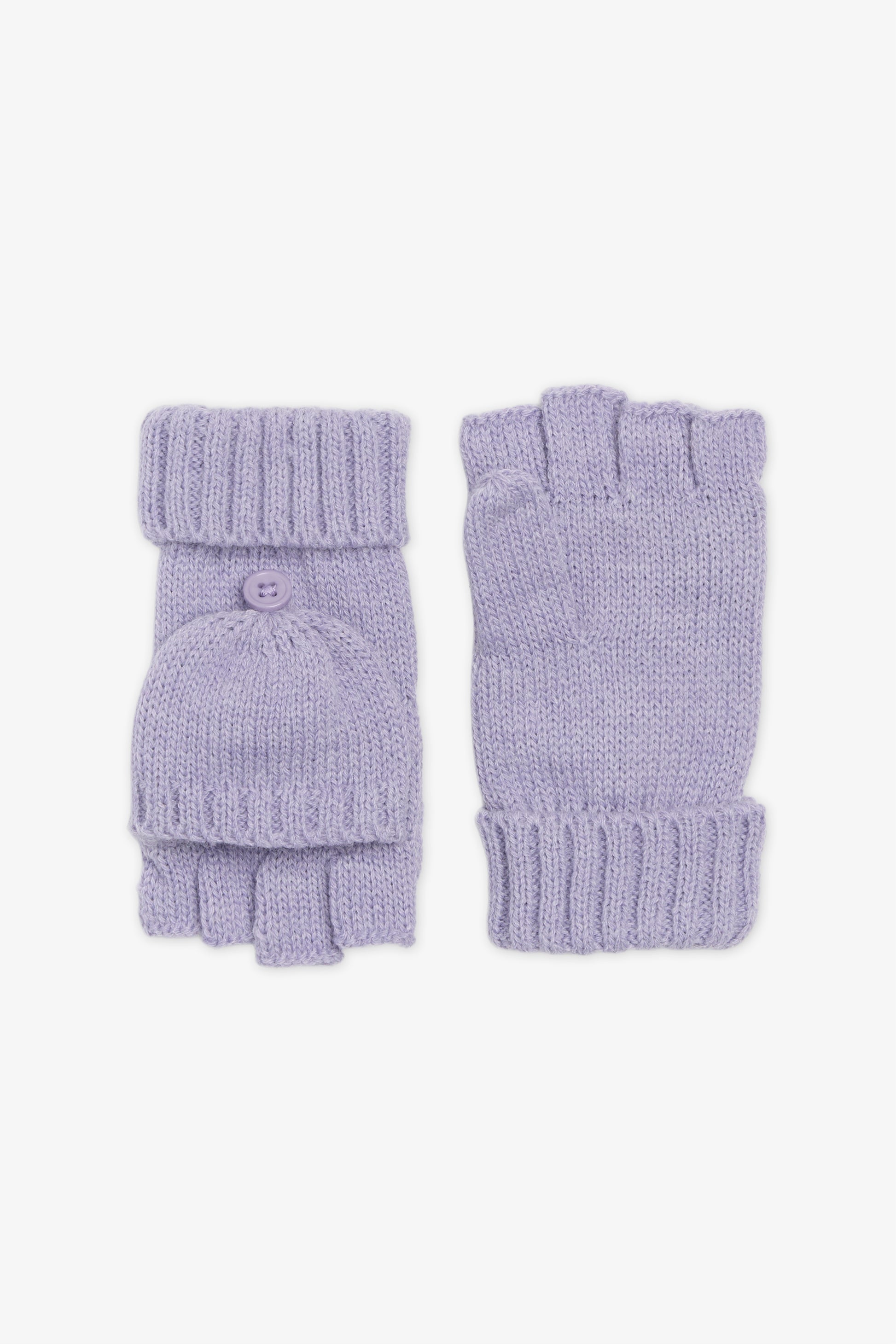 Gants de ville TAG en tricot multi-tons - Enfant fille && LILAS