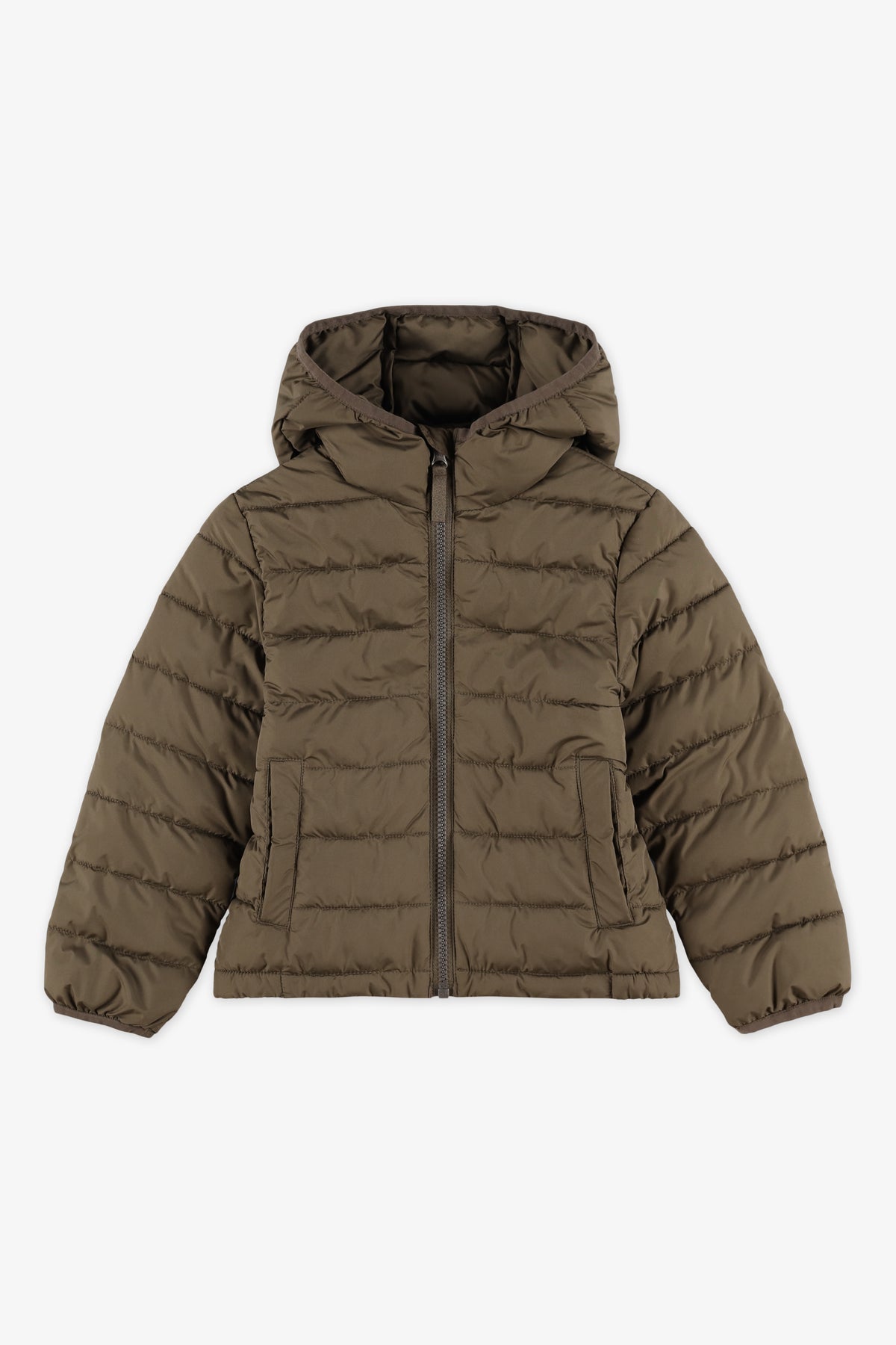 Manteau coquille TAG en taffetas - Enfant garçon && KAKI