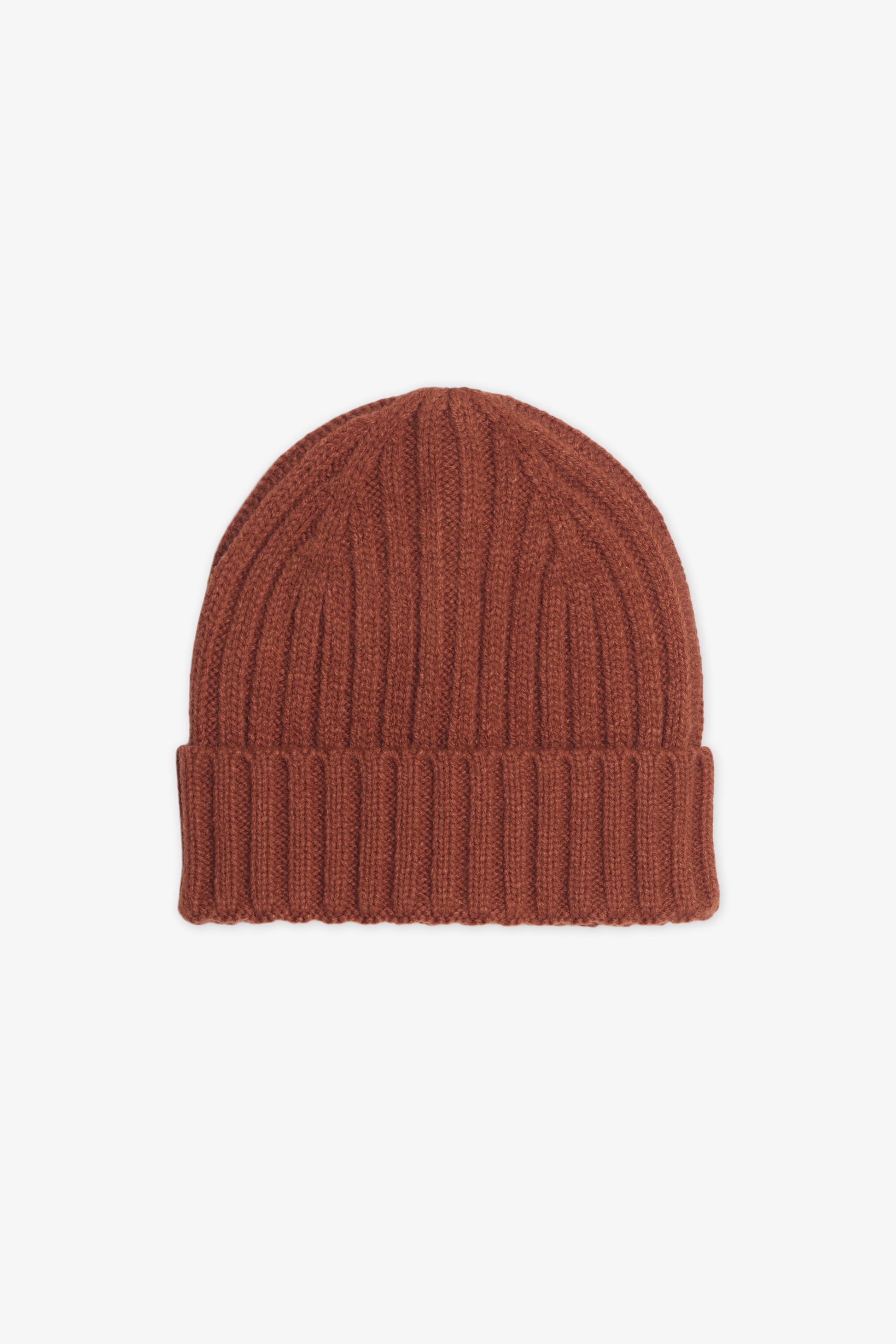 Tuque en tricot d'acrylique - Enfant garçon && BRUN