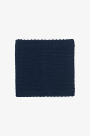 Cache-cou tube TAG en tricot - Enfant garçon && MARIN