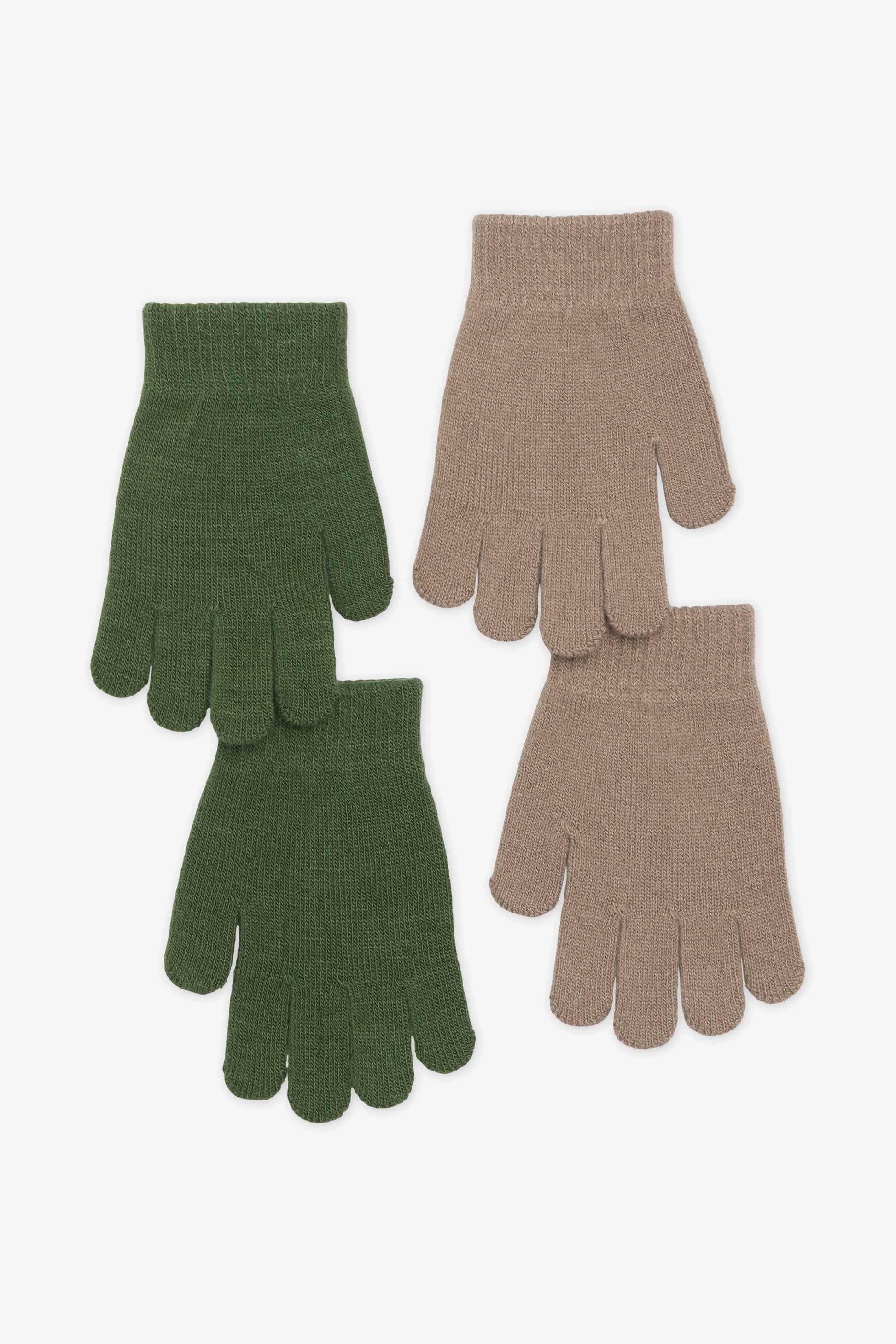 Duo de gants de ville TAG - Enfant garçon && KAKI