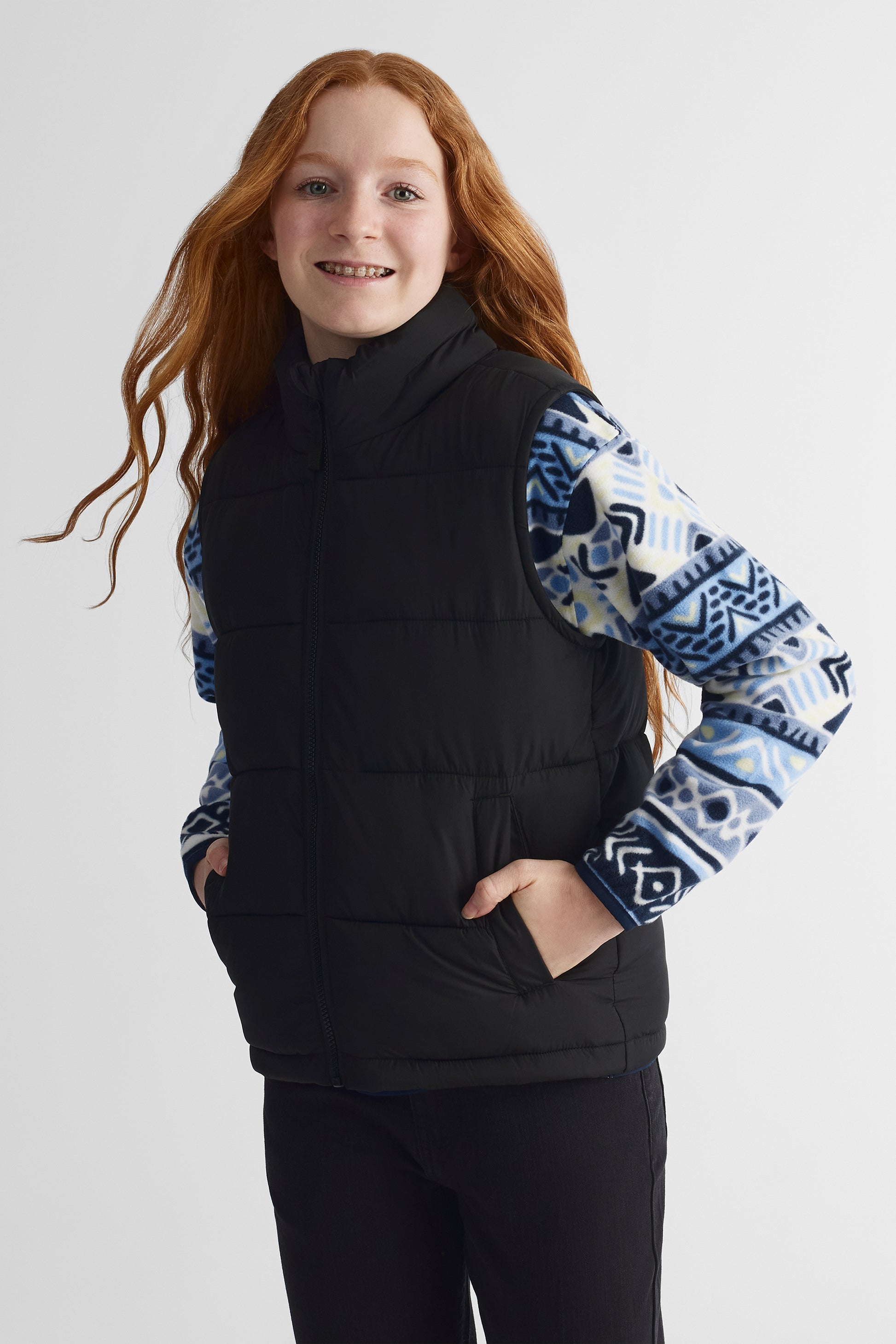 Veste légère TAG - Ado fille && NOIR