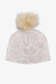 Tuque cloche en jersey doux - Ado fille && BEIGE/MULTI