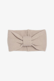 Bandeau tricoté douillet - Ado fille && GRIS