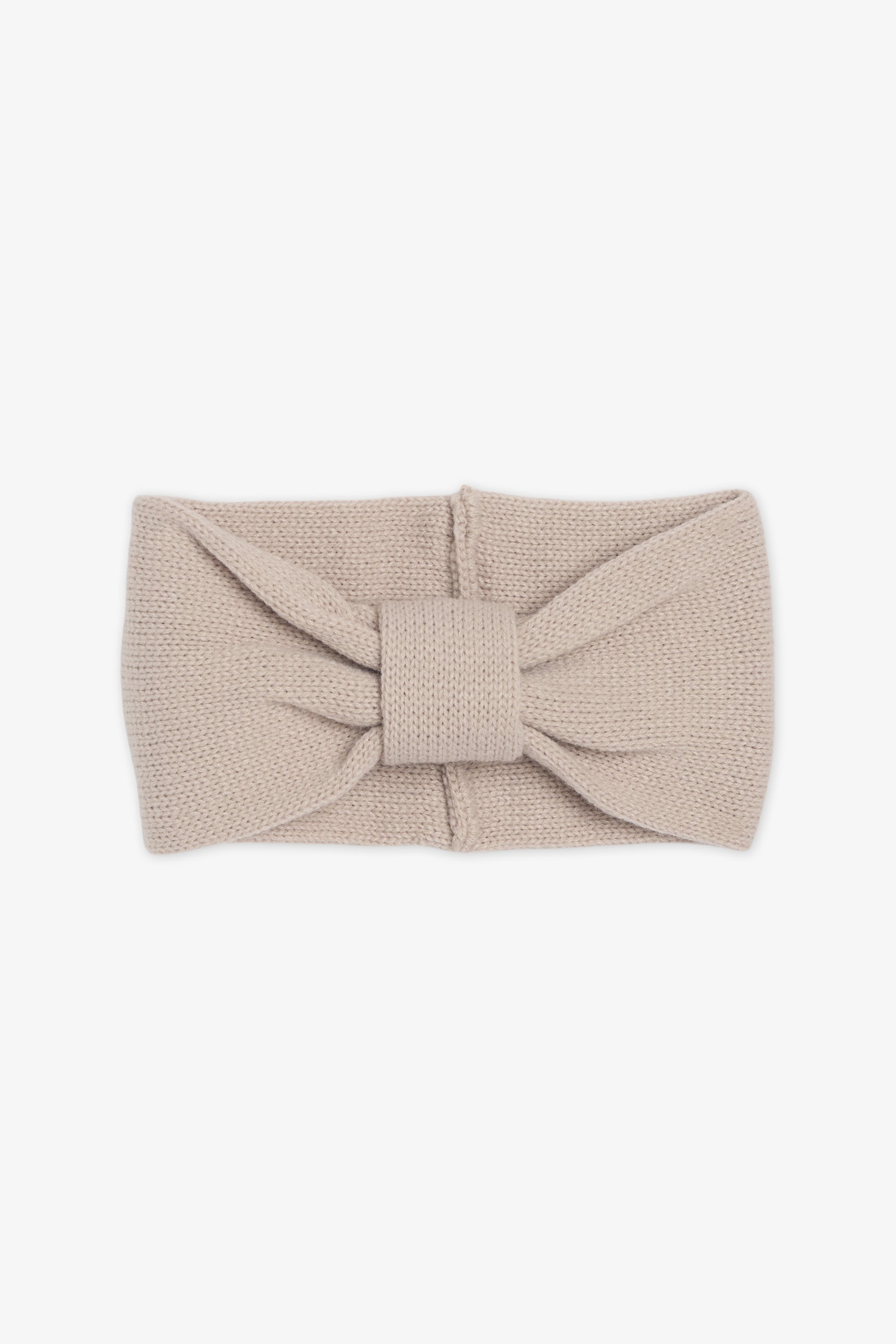 Bandeau tricoté douillet - Ado fille && GRIS
