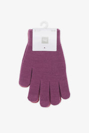 Emballage double de gants tricotés - Ado fille && LILAS