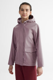 Manteau coquille en similicuir - Ado fille && LILAS