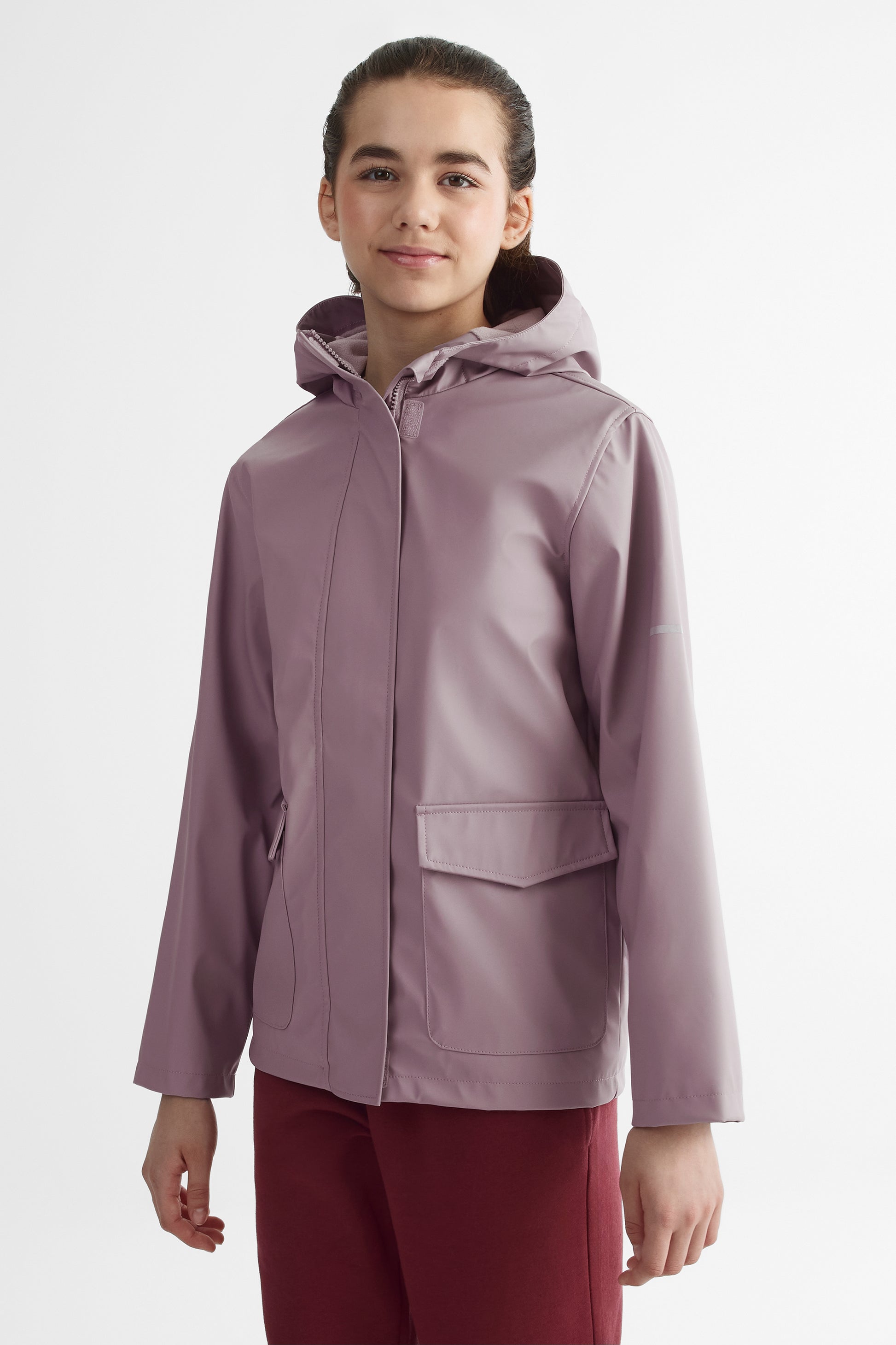 Manteau coquille en similicuir - Ado fille && LILAS