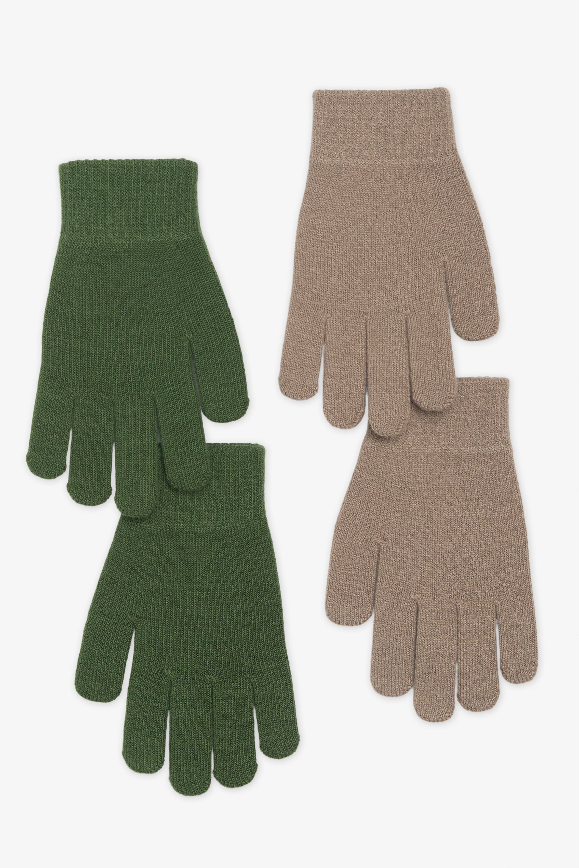 Paquet de 2 gants TAG - Ado garçon && KAKI