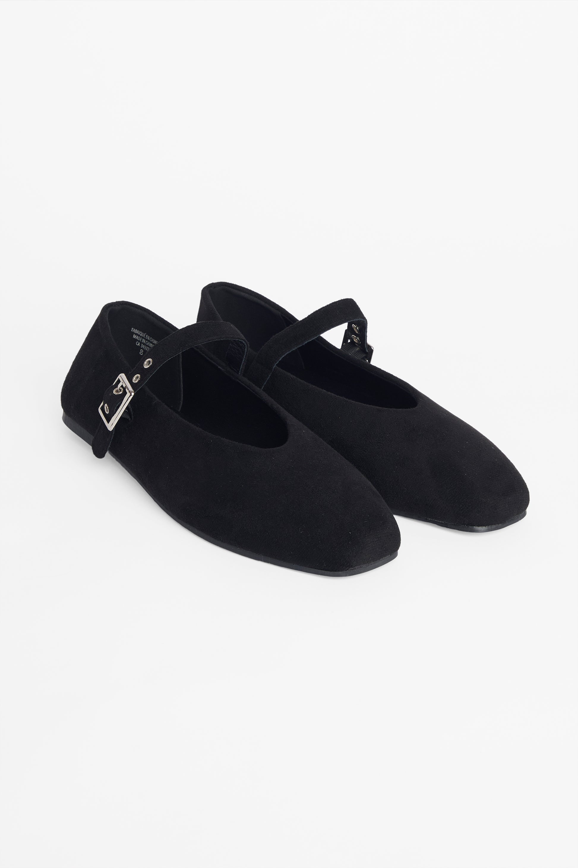 Soulier Mary Jane à bride - Femme && NOIR