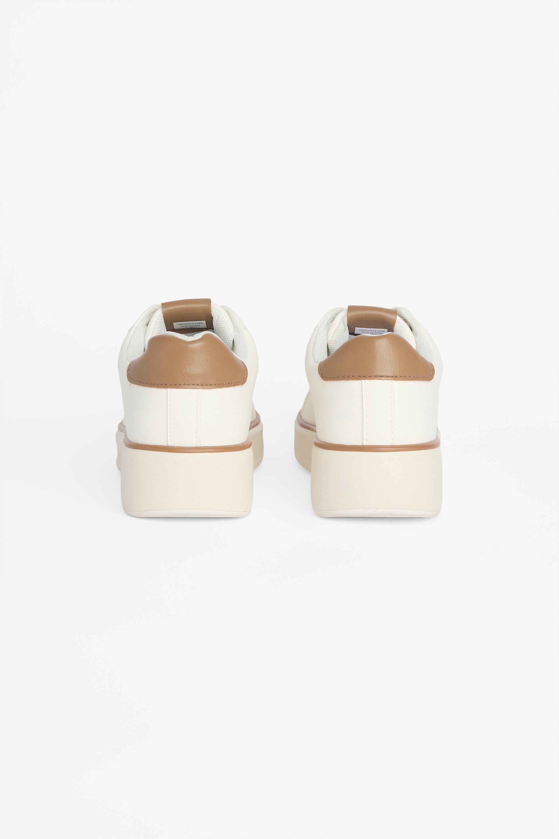 Espadrilles compensées TAG - Femme && BLANC CASSÉ