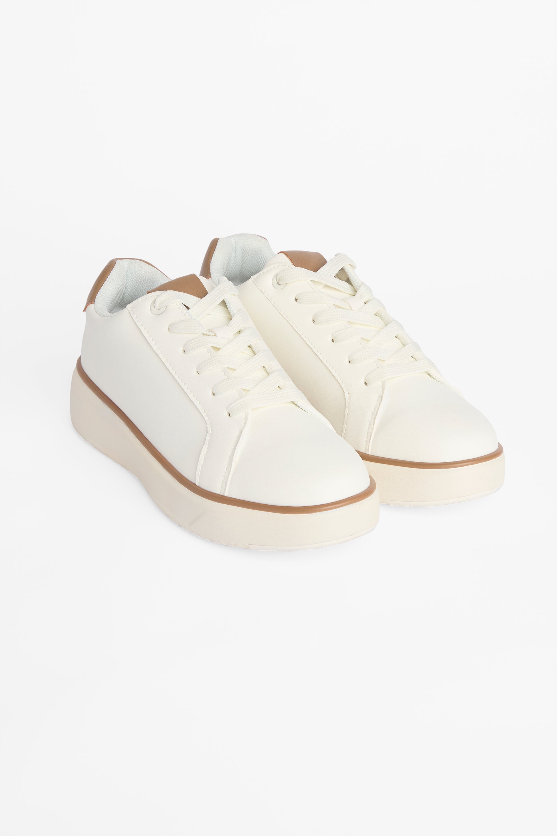 Espadrilles compensées TAG - Femme && BLANC CASSÉ