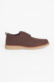 Soulier tout aller en nubuck - Homme && BRUN
