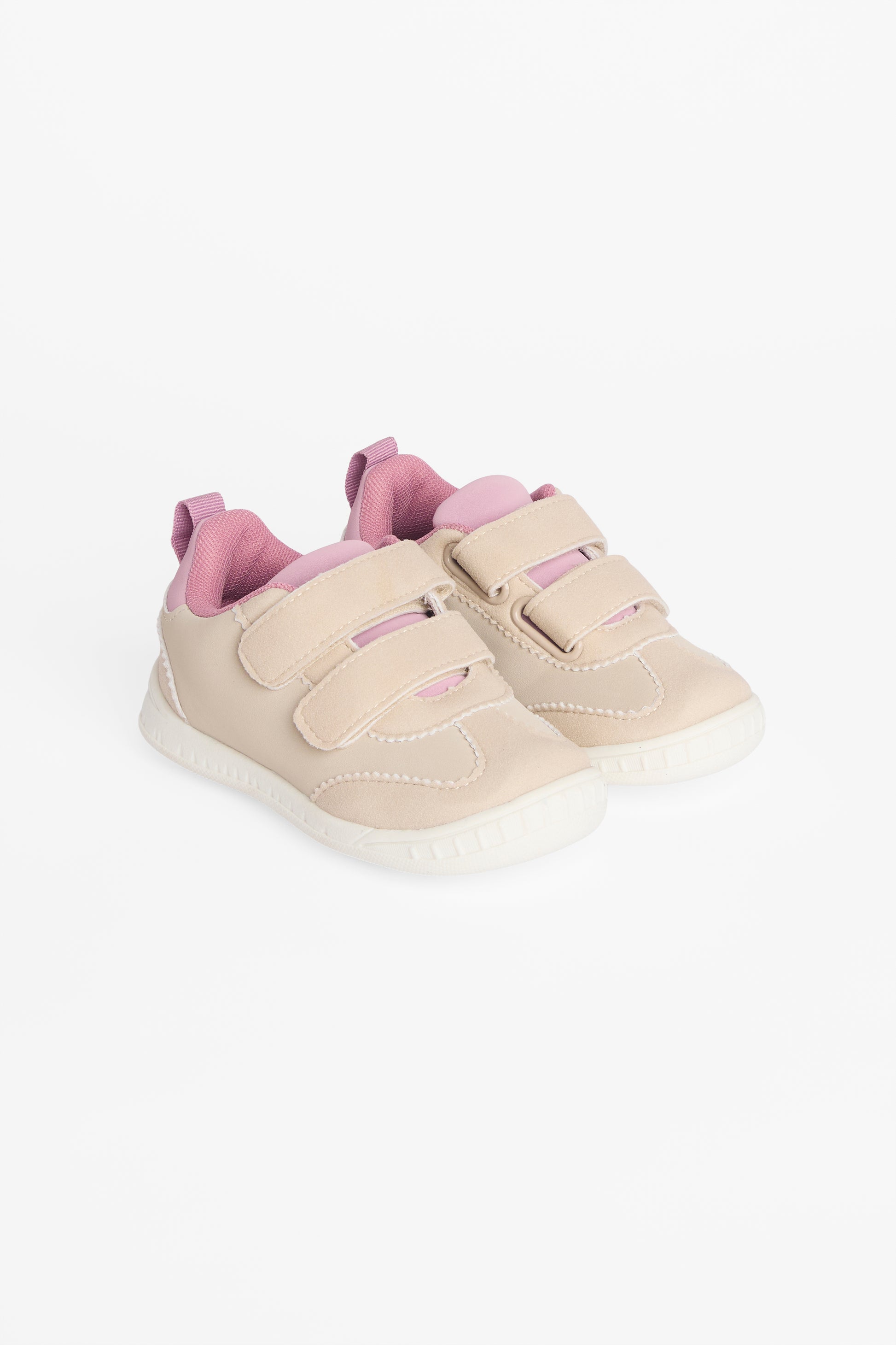 Souliers en nubuck TAG - Bébé fille && TAUPE