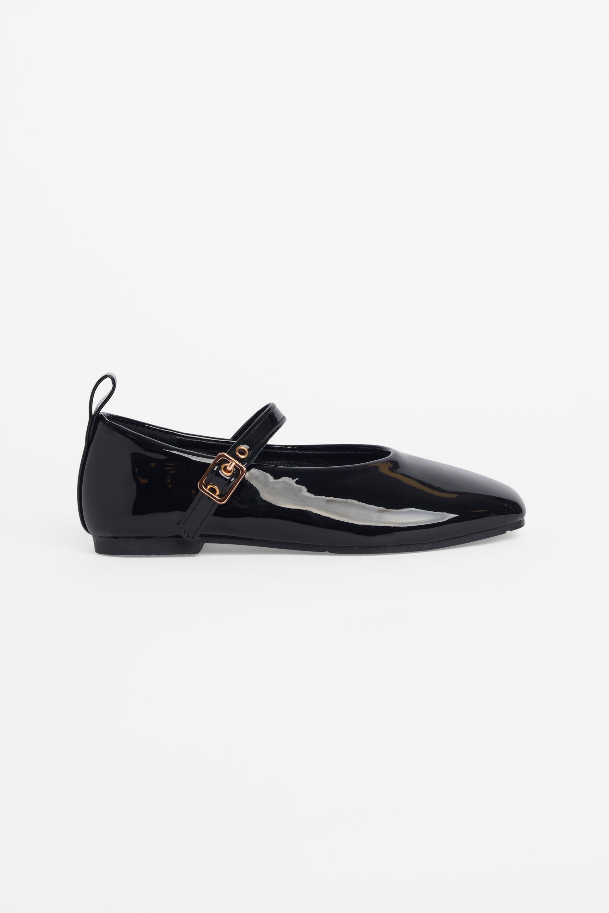 Soulier habillé en cuirette vernie - Enfant fille && NOIR